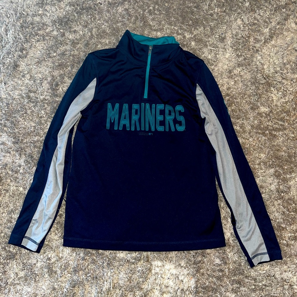 Boys mariners zip up